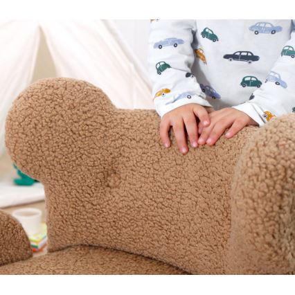 Poltroncina per bambini TOBI marrone