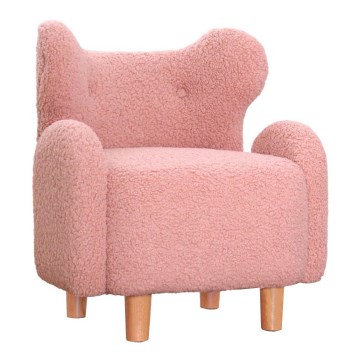 Poltroncina per bambini TOBI rosa