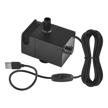 Pompa di ricambio per fontane d'acqua smart nero