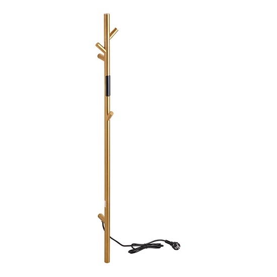 Porta asciugamani 10,3x118 cm acciaio inox/oro