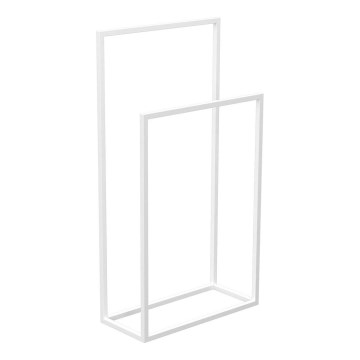 Porta asciugamani 85x45 cm bianco