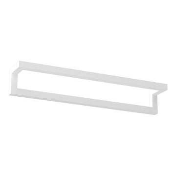 Porta asciugamani da parete 7x40 cm bianco