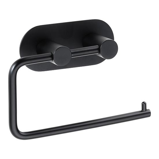 Porta carta 14,5x10 cm inox/nero