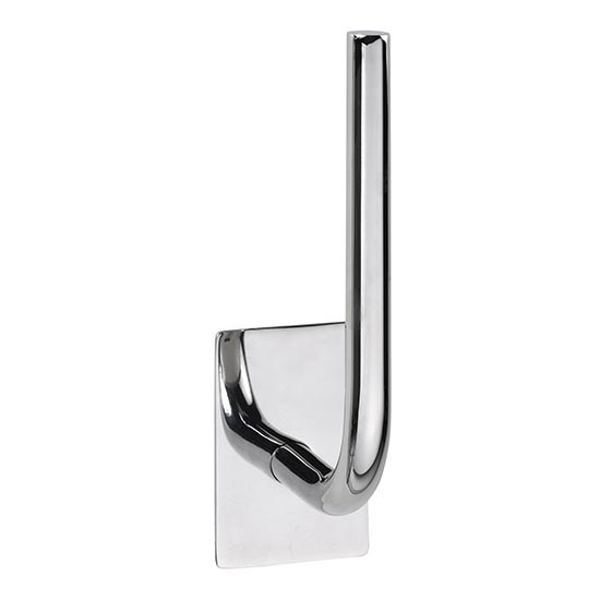 Porta carta 4,5x18 cm acciaio inox/argento