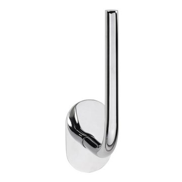 Porta carta 4,5x18 cm in acciaio inox/argento