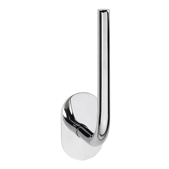 Porta carta 4,5x18 cm in acciaio inox/argento