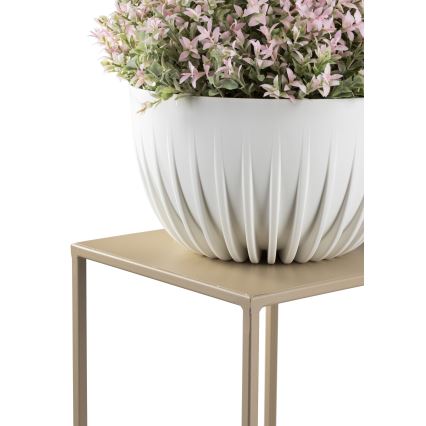 Portafiori 100x24 cm beige