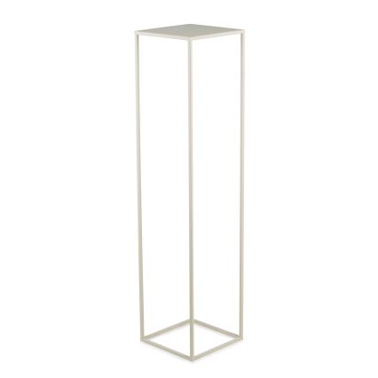 Portafiori 100x24 cm color crema