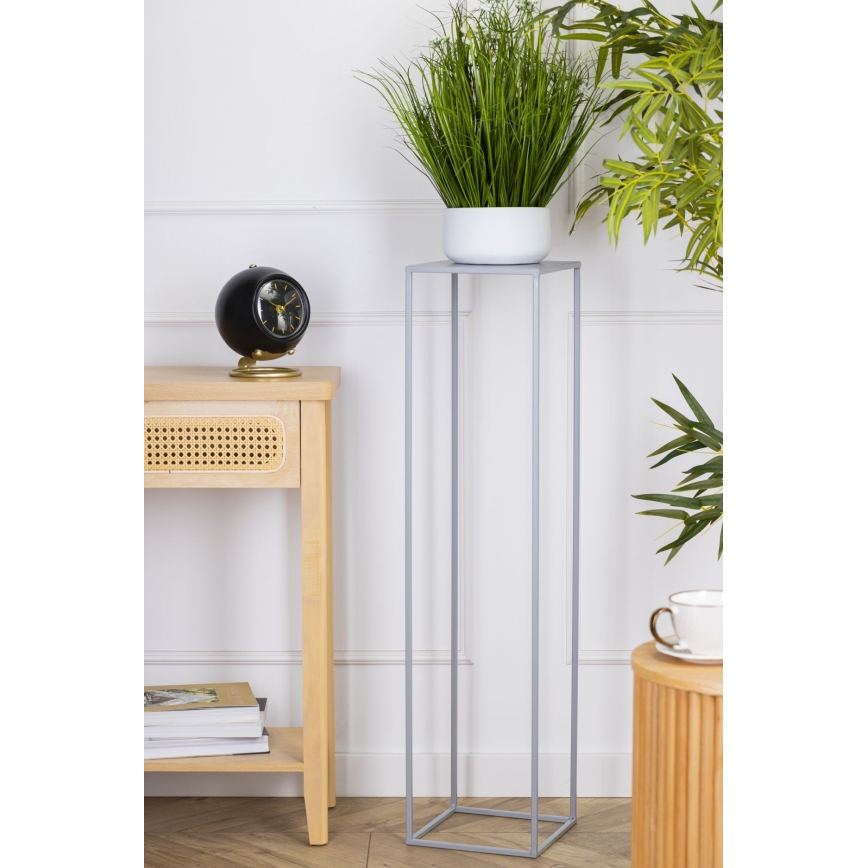 Portafiori 100x24 cm grigio