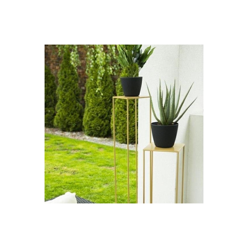 Portafiori 100x24 cm oro