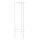 Portafiori 100x32 cm bianco