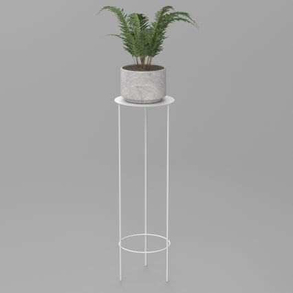 Portafiori 100x32 cm bianco