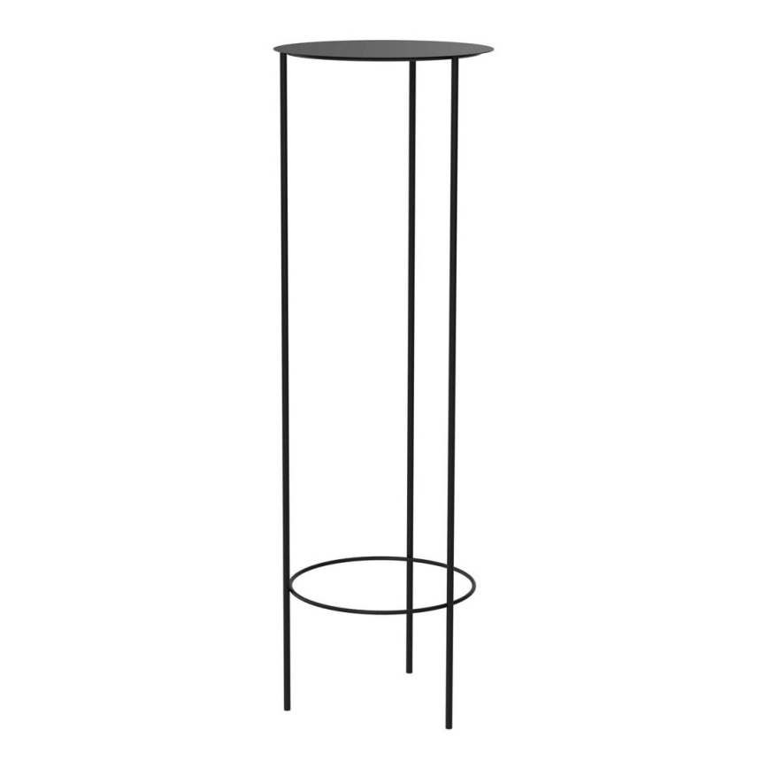 Portafiori 100x32 cm nero