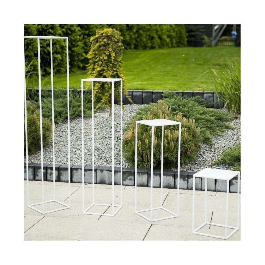 Portafiori 40x24 cm bianco