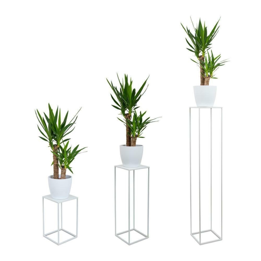 Portafiori 40x24 cm bianco