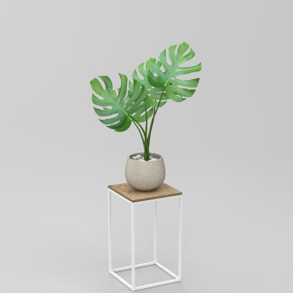 Portafiori  40x24 cm bianco