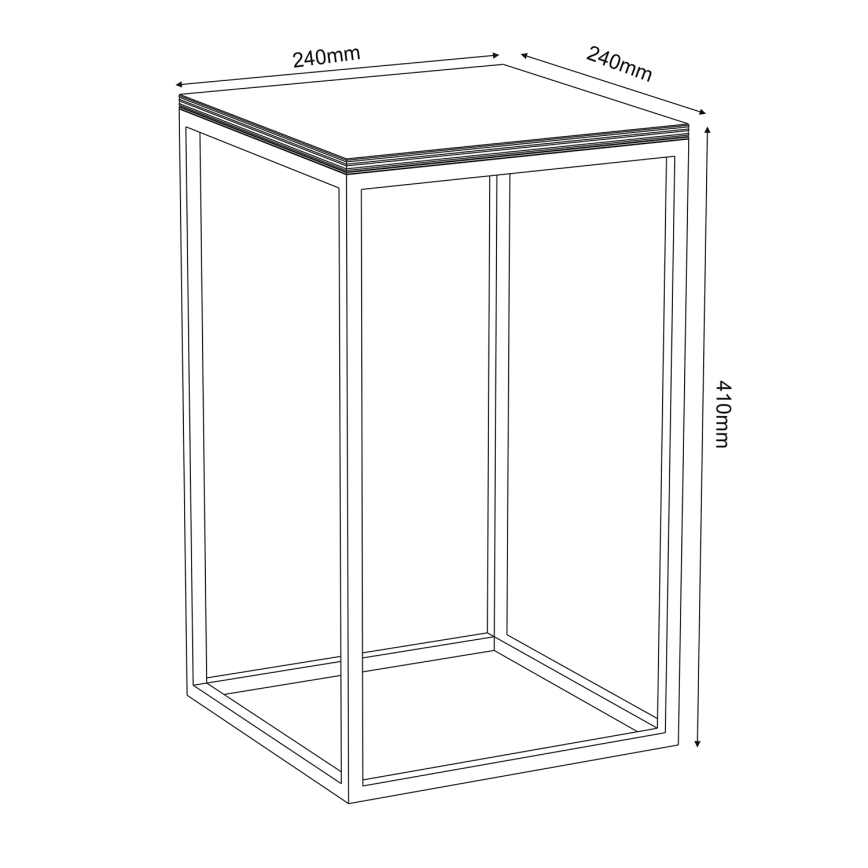 Portafiori  40x24 cm bianco