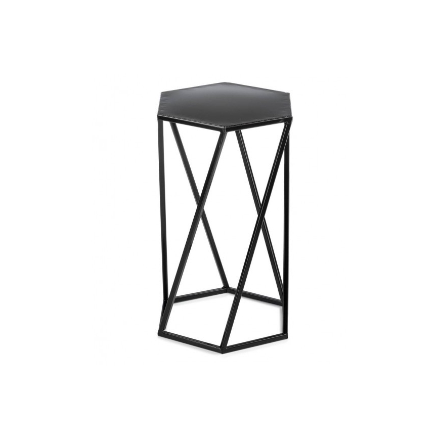 Portafiori 40x24 cm nero