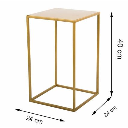 Portafiori 40x24 cm oro