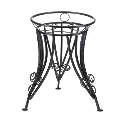 Portafiori 47x43 cm nero