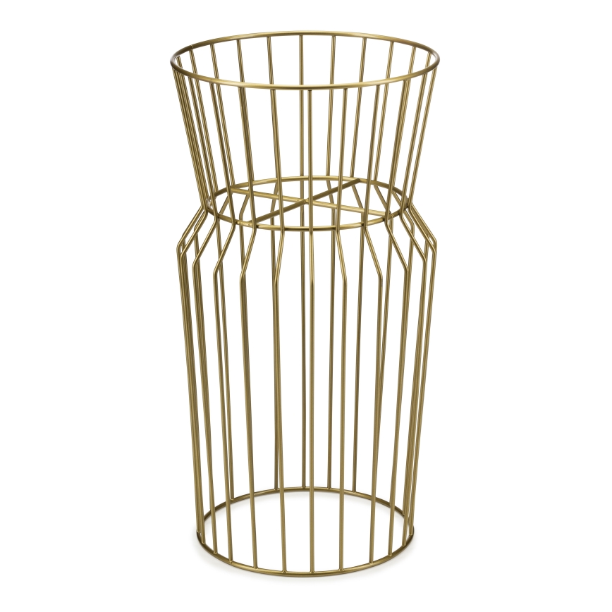 Portafiori 50x26 cm oro