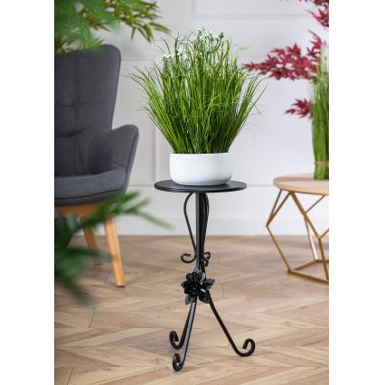 Portafiori 55x33 cm nero