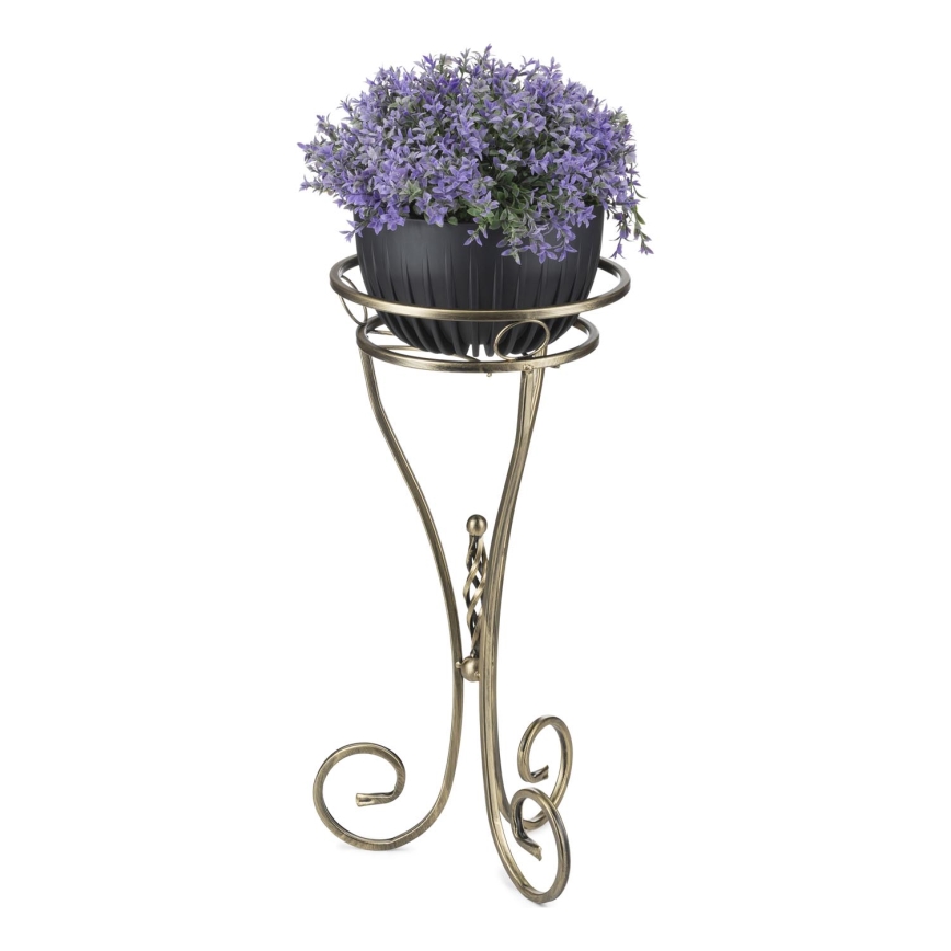 Portafiori 60x28 cm oro