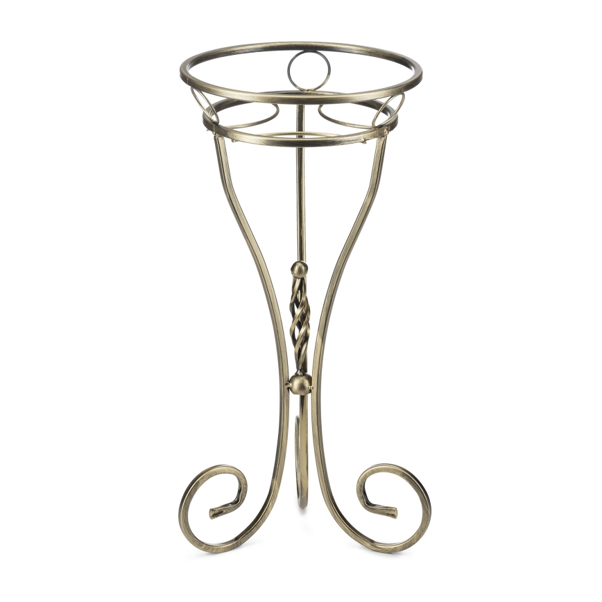 Portafiori 60x28 cm oro