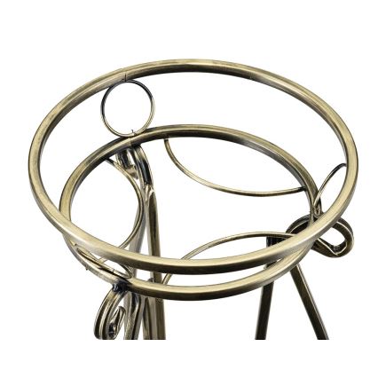 Portafiori 62x28 cm oro