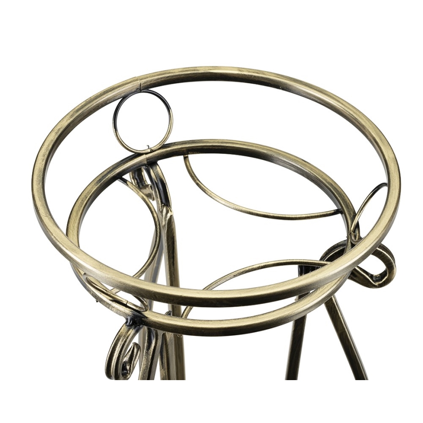 Portafiori 62x28 cm oro