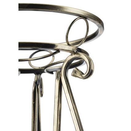 Portafiori 62x28 cm oro