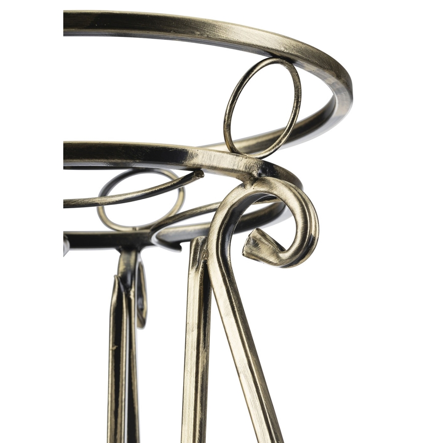 Portafiori 62x28 cm oro