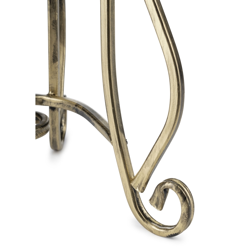 Portafiori 62x28 cm oro