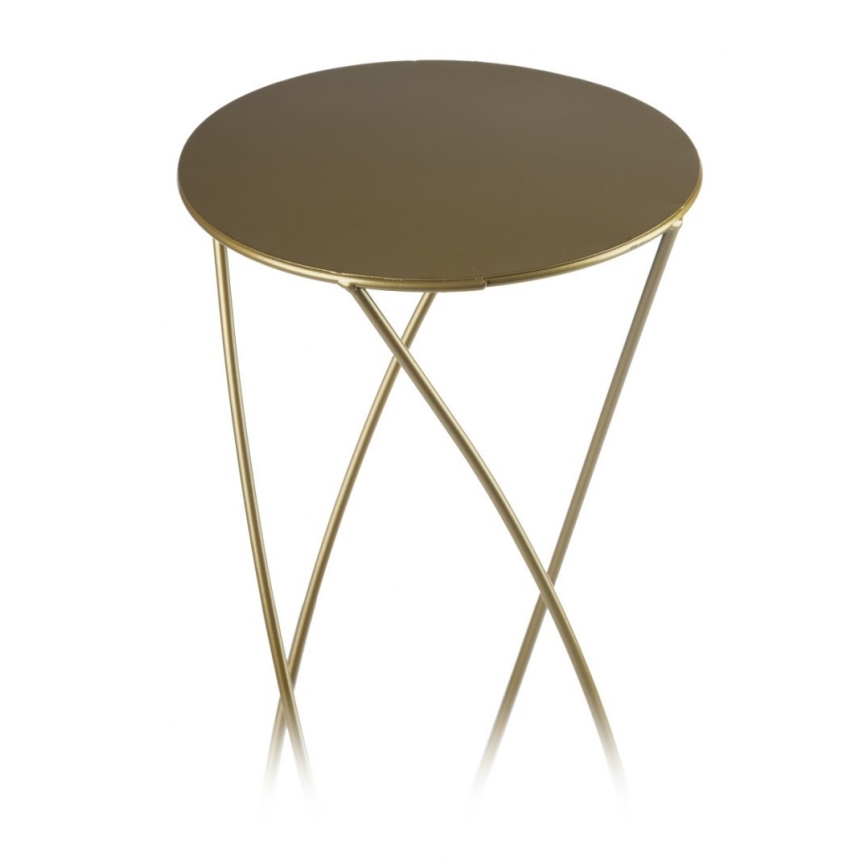 Portafiori 70x22,5 cm oro