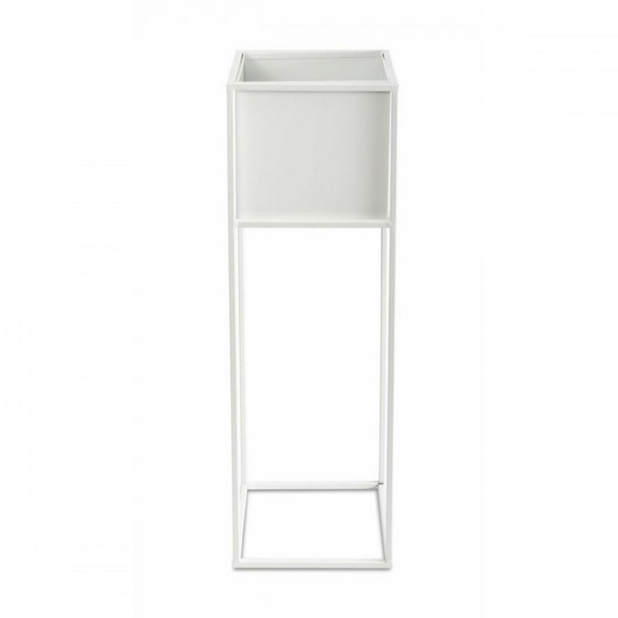 Portafiori 70x24 cm bianco