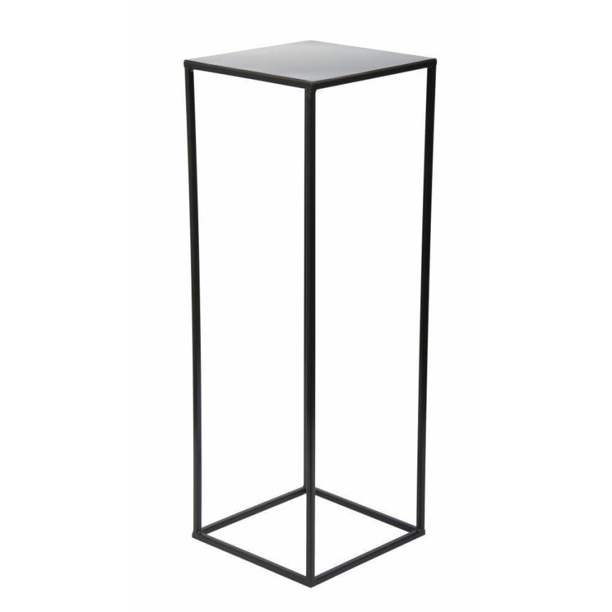 Portafiori 70x24 cm nero