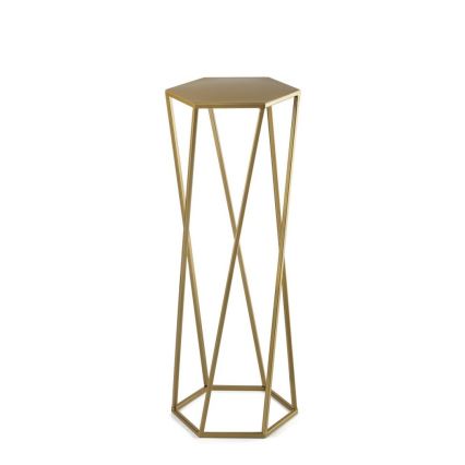 Portafiori 70x24 cm oro