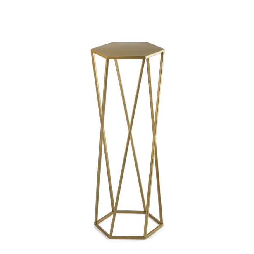 Portafiori 70x24 cm oro