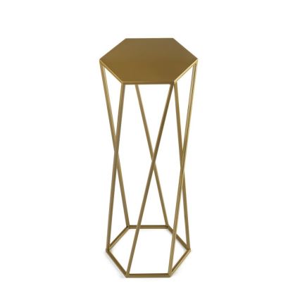 Portafiori 70x24 cm oro
