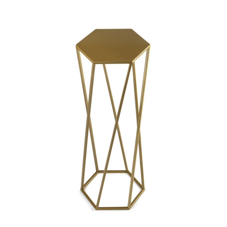 Portafiori 70x24 cm oro