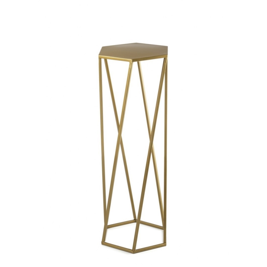 Portafiori 70x24 cm oro