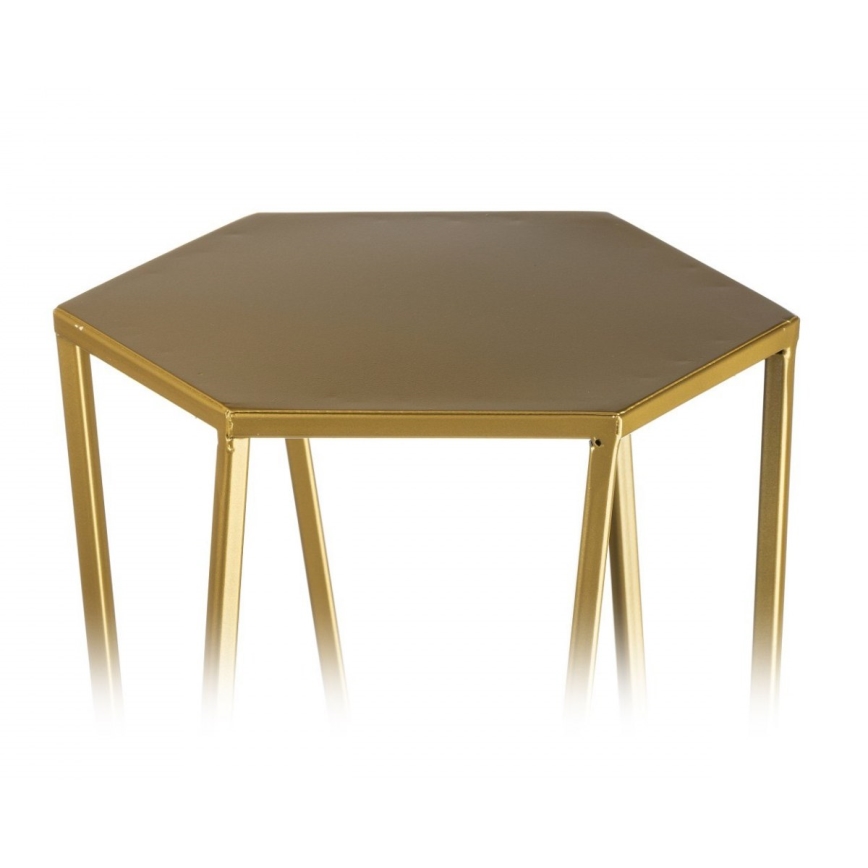 Portafiori 70x24 cm oro