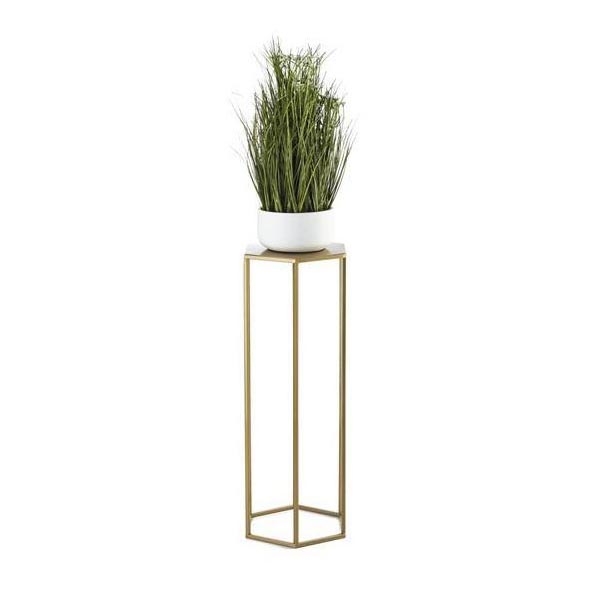 Portafiori 70x24 cm oro