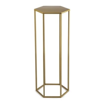 Portafiori 70x24 cm oro