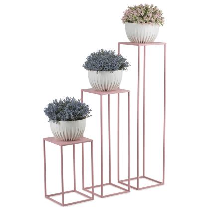 Portafiori 70x24 cm rosa