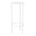Portafiori 70x32 cm bianco