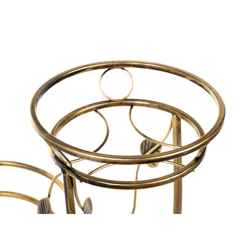 Portafiori 70x50 cm oro