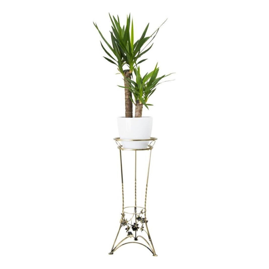 Portafiori 72x28 cm oro