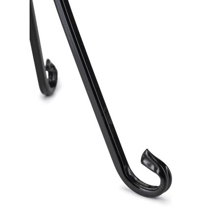 Portafiori 74x34 cm nero