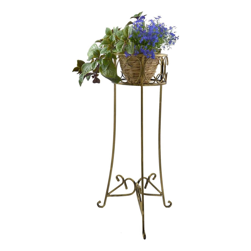 Portafiori 88x28 cm oro